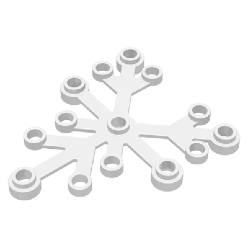 Plant Bladeren 6x5 White